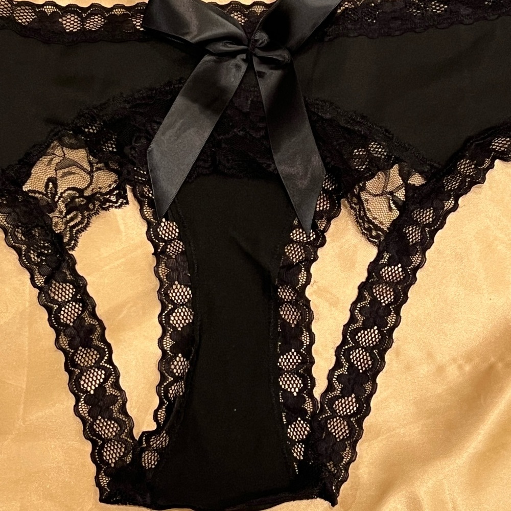 New without tags: XL Crotchless Underwear